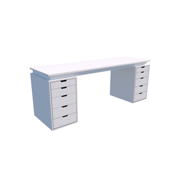 Escritorio MG Classic Blade Lift G2 | Hogar | Oficina | 2 Gabeteros