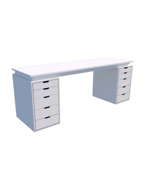 Escritorio MG Classic Blade Lift G2 | Hogar | Oficina | 2 Gabeteros