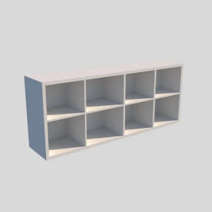 Estante MG Classic Wide white